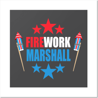 Firework Marshall Posters and Art